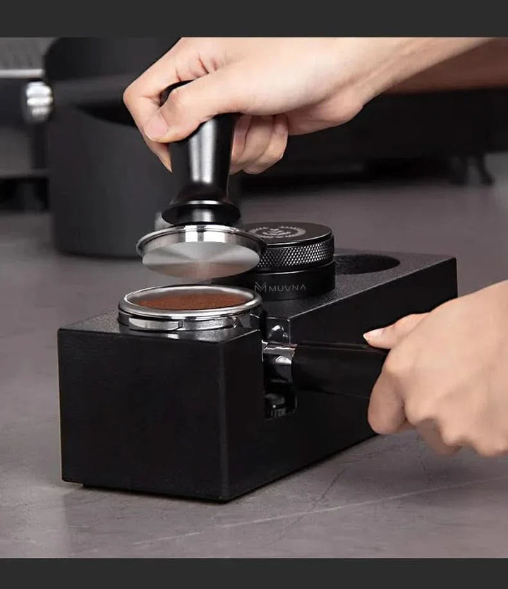 Lisslune | Adjustable Coffee Tamping Station – 51–58mm Portafilter Holder