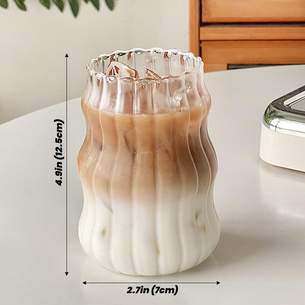 Rynx | Cold Coffee Retro Glass Mug