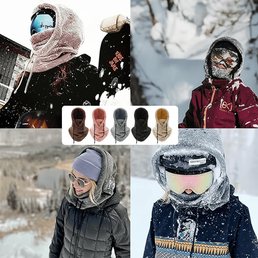 Lisslune | COLDCRAFT – All-Weather 3-in-1 Hat for Harsh Winter Days