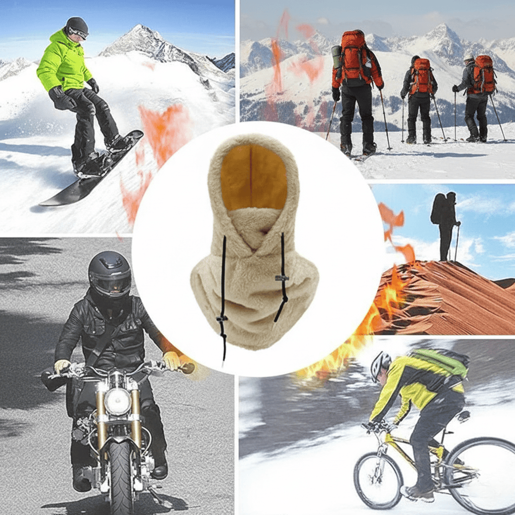 Lisslune | COLDCRAFT – All-Weather 3-in-1 Hat for Harsh Winter Days