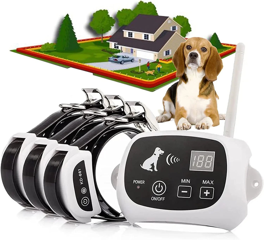 Lisslune | HaloGuard Wireless Dog Fence with Training Mode – Safe Boundary System for Small & Large Dogs