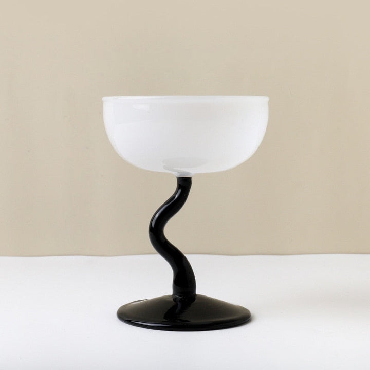 Lisslune | Curly Glass Cup