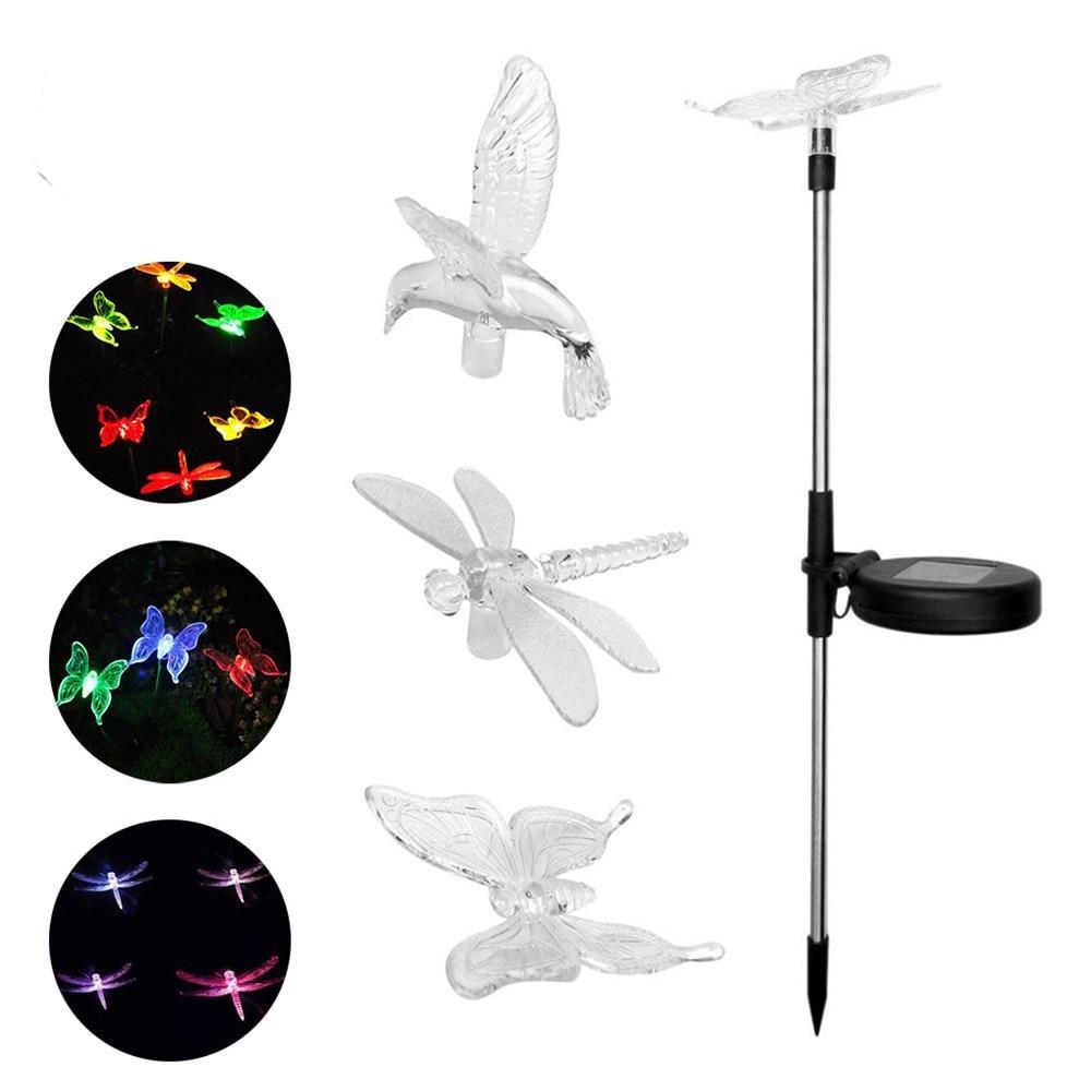 Lisslune | Solar-LED-Garden Lights "Colorful Flies"