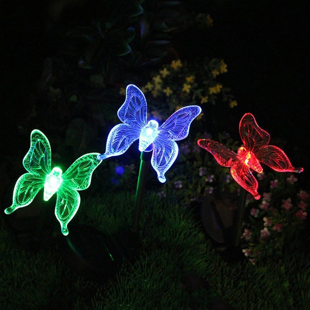 Lisslune | Solar-LED-Garden Lights "Colorful Flies"