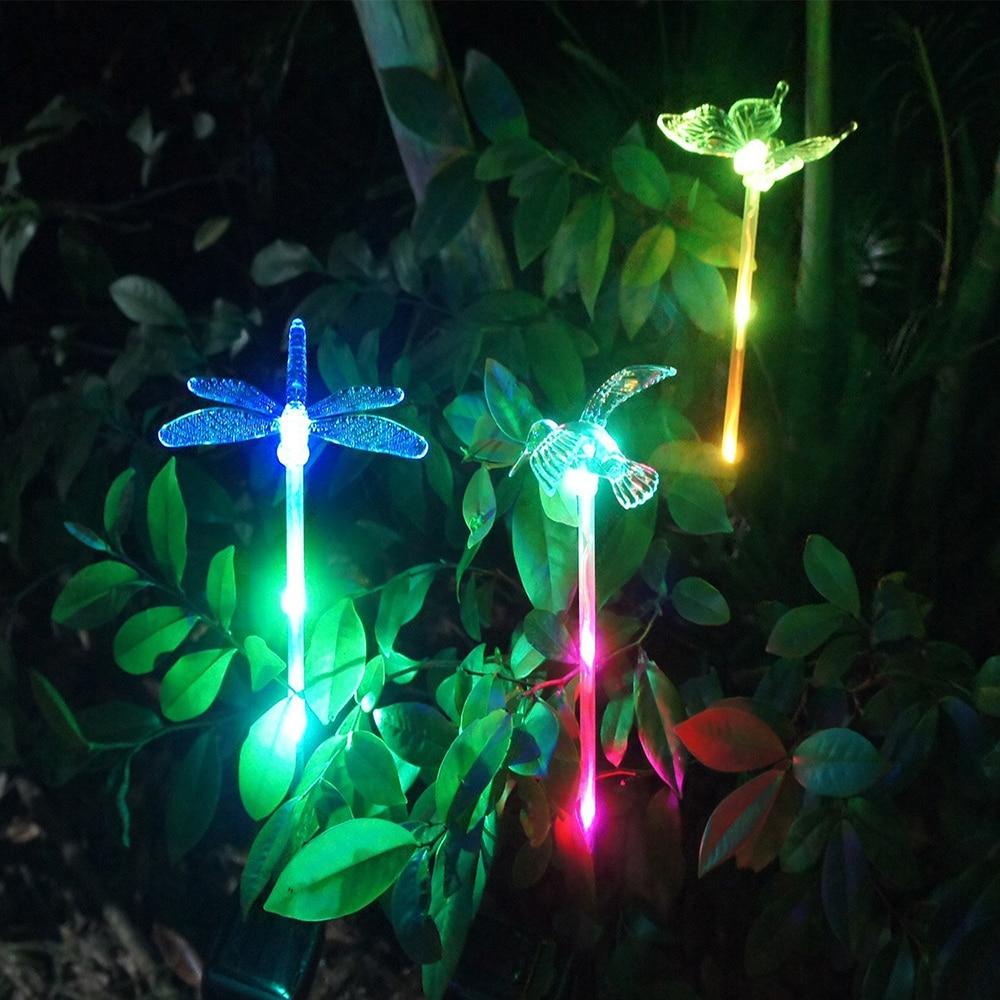 Lisslune | Solar-LED-Garden Lights "Colorful Flies"