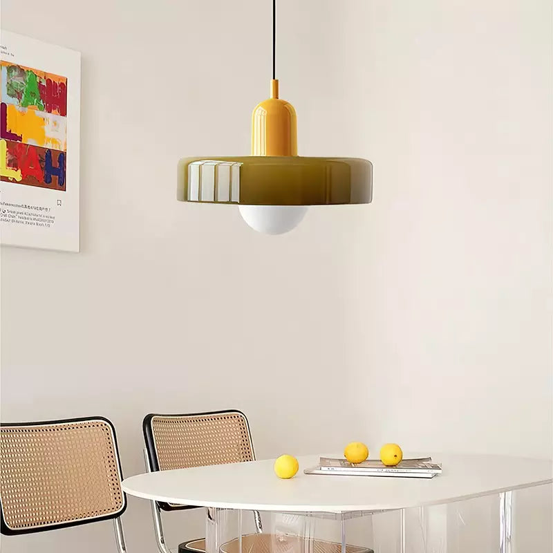 Lisslune | Coloured Glass Pendant Light – BauLume