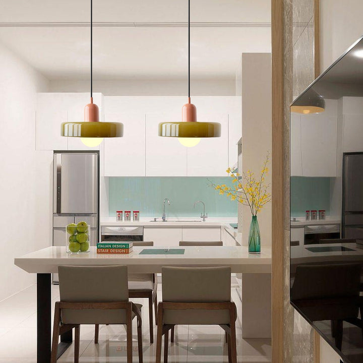 Lisslune | Coloured Glass Pendant Light – BauLume