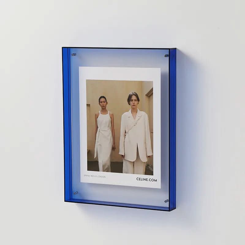 Lisslune | Vibrant Acrylic Photo Frame With Colored Edges