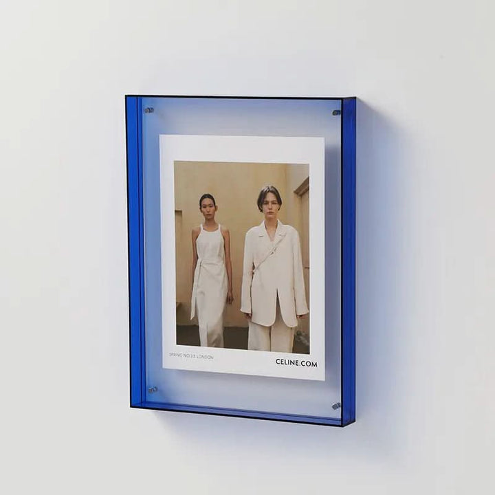 Lisslune | Vibrant Acrylic Photo Frame With Colored Edges