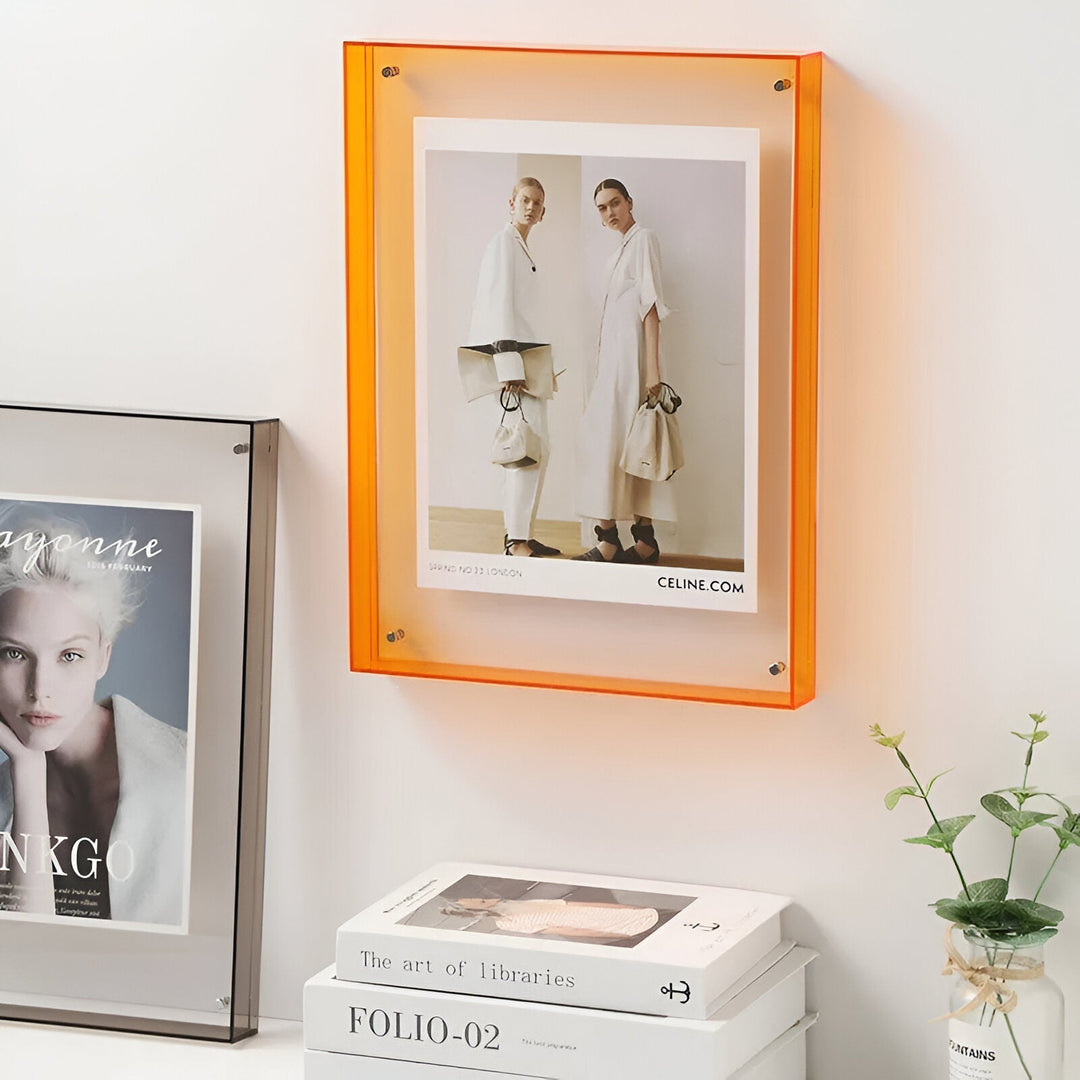 Lisslune | Colorful transparent acrylic picture frame