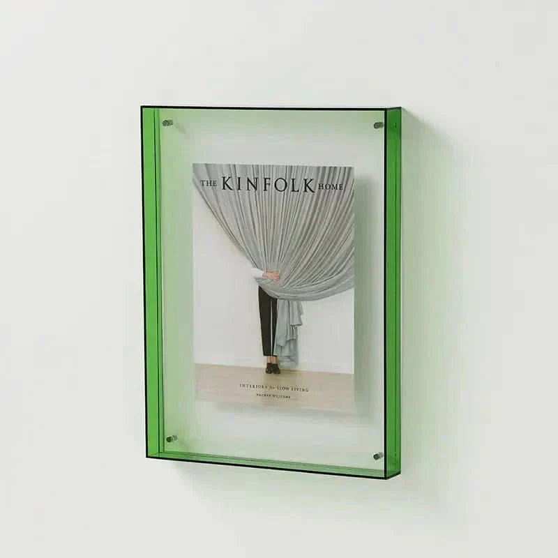 Lisslune | Vibrant Acrylic Photo Frame With Colored Edges