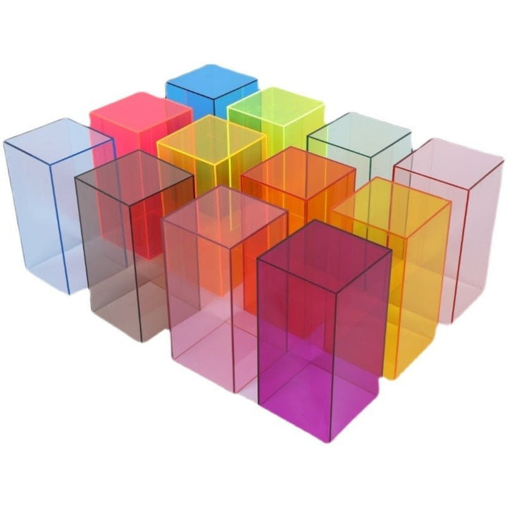 Lisslune | Colorful Acrylic Display Box VitrinaLight – For Collectibles and Accessories