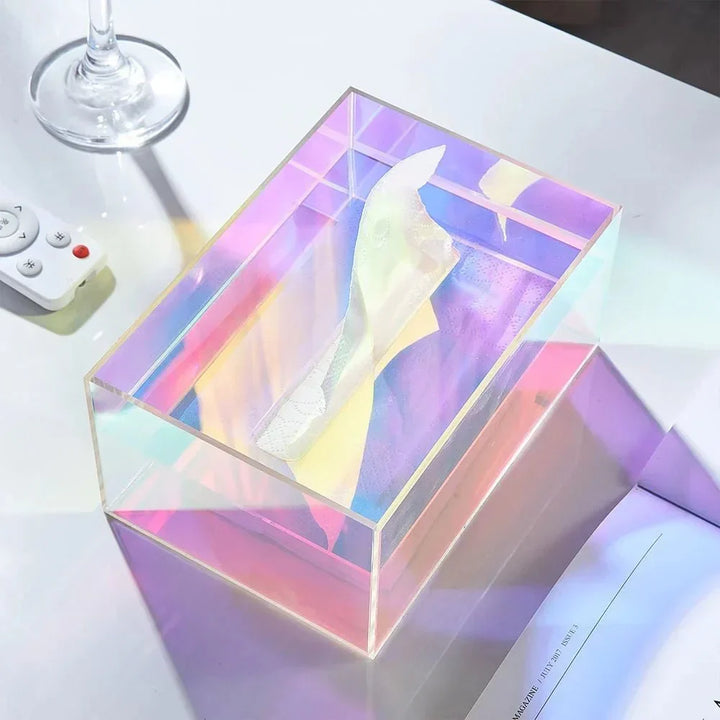 Lisslune | Colorful Tissue Box Holder made of Acrylic