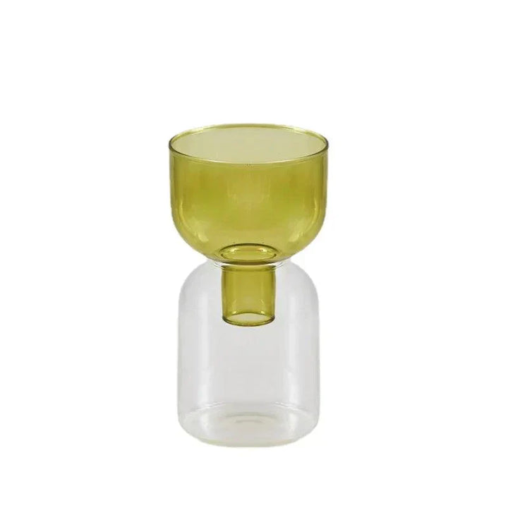 Lisslune | Glass Bodletop Two-Piece Vase