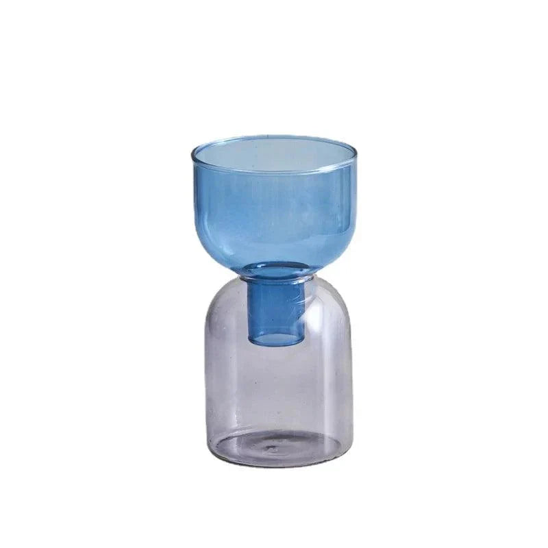 Lisslune | Glass Bodletop Two-Piece Vase