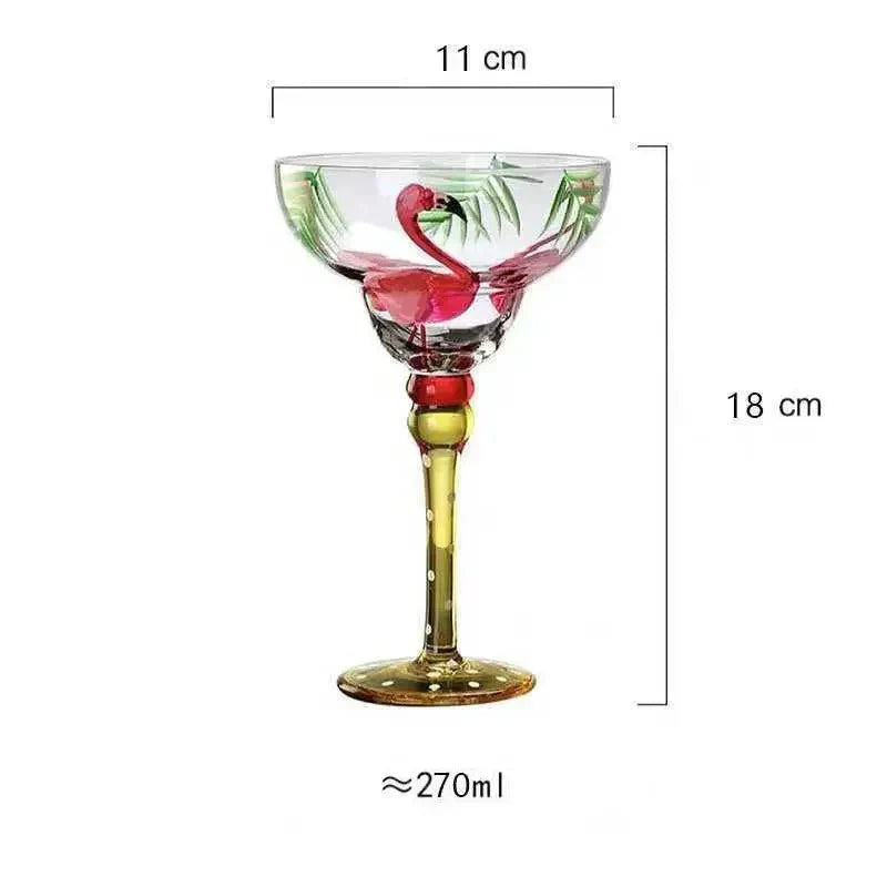 Lisslune | Colorful Margarita Cocktail Glass