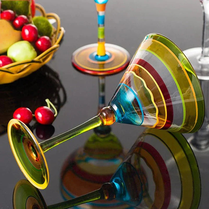 Lisslune | Colorful Margarita Cocktail Glass