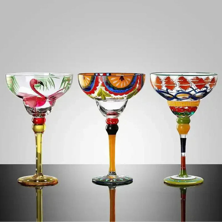 Lisslune | Colorful Margarita Cocktail Glass