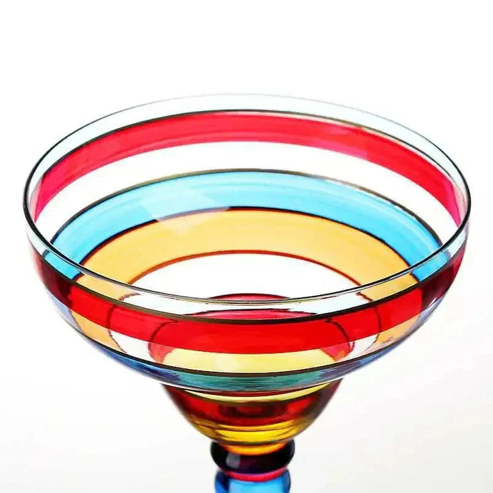 Lisslune | Colorful Margarita Cocktail Glass