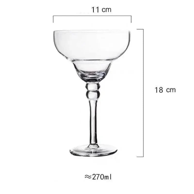 Lisslune | Colorful Margarita Cocktail Glass