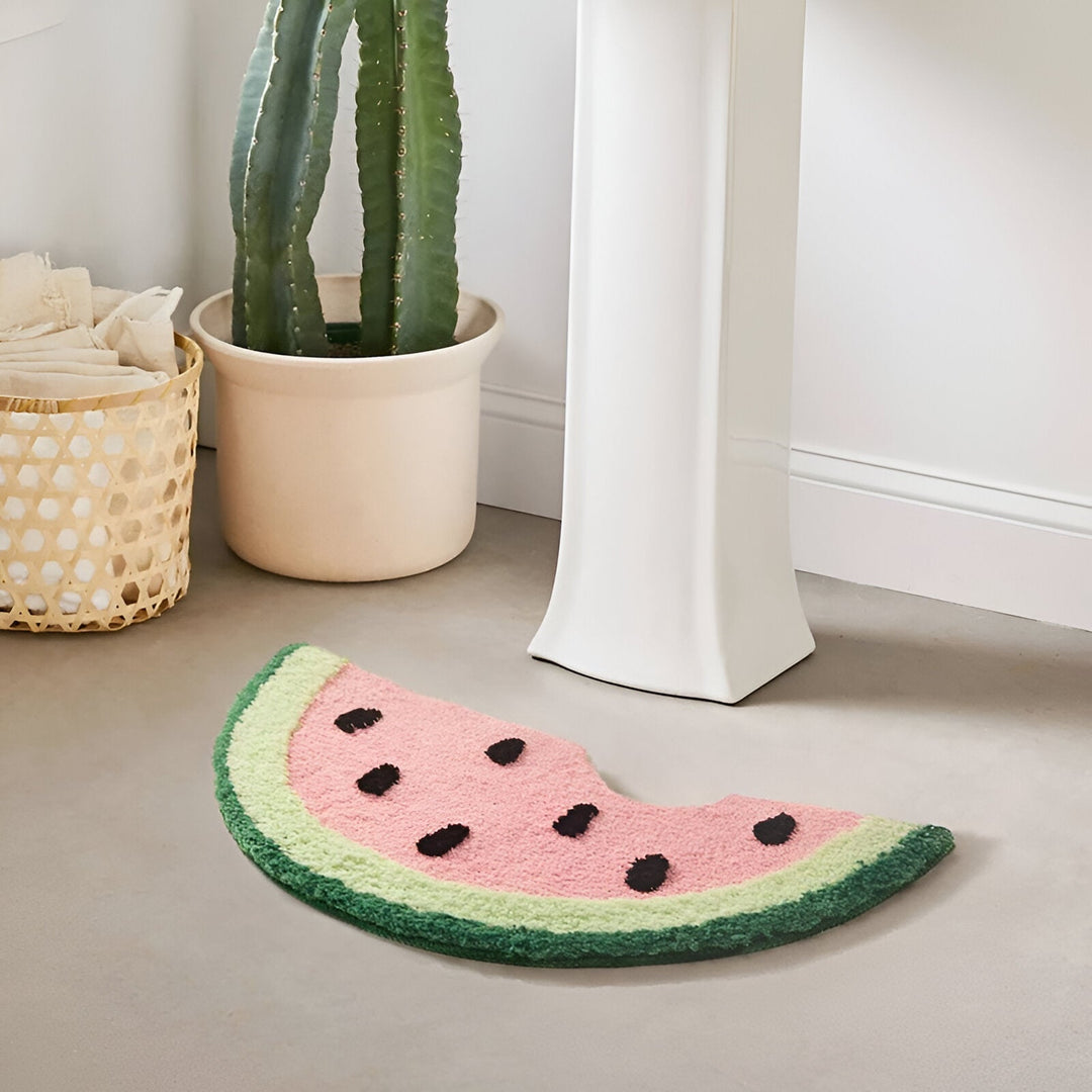 Lisslune | MeloMat - Refined Design Watermelon Slice Bath Mat