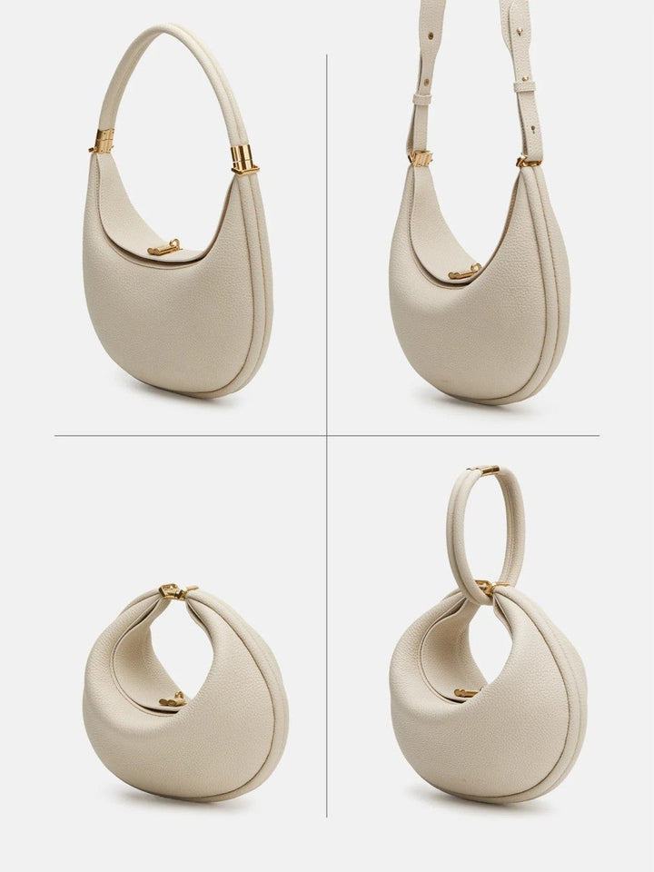 Lisslune | Thonia – Chic Minimalist Half-Moon Shoulder Bag Elegant Modern Crossbody Purse for Women