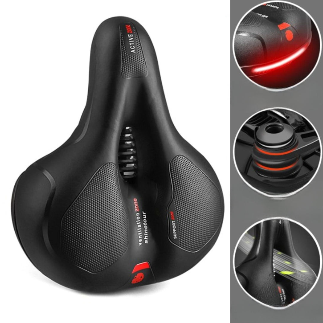 Lisslune | Comfortable bicycle seat against back and coccyx pain