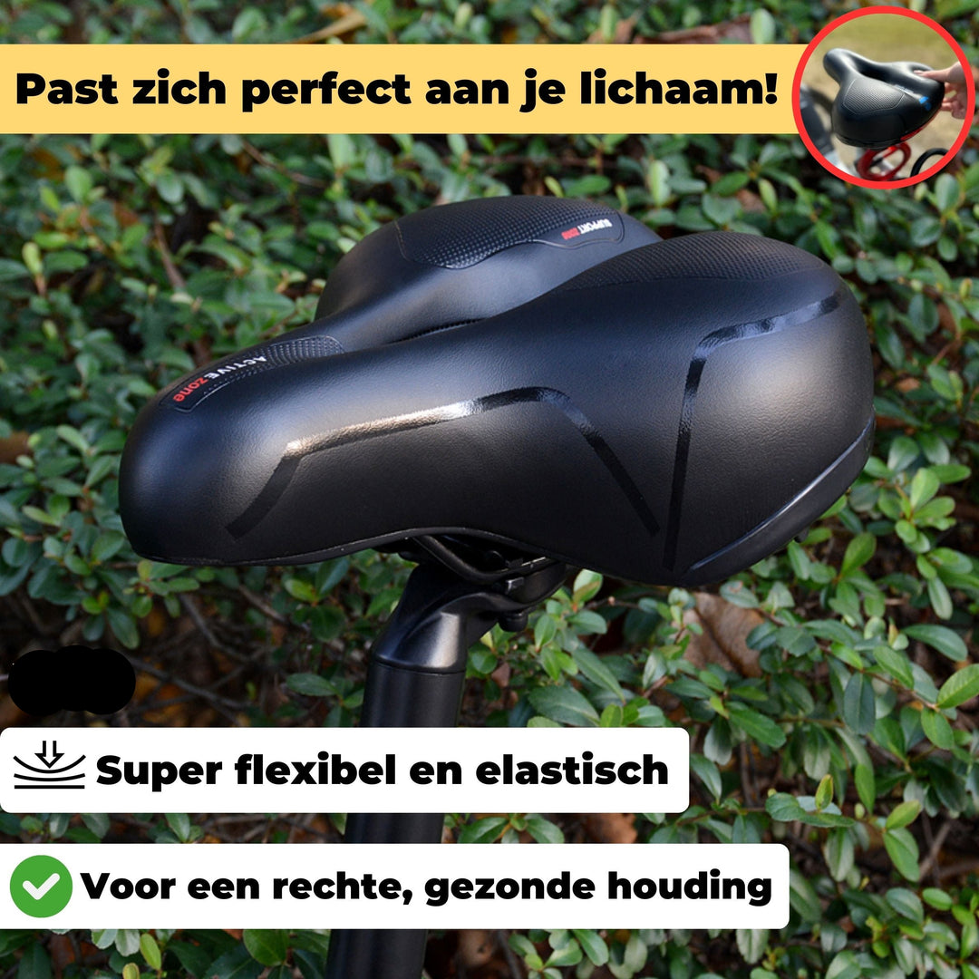 Lisslune | Comfortable bicycle seat against back and coccyx pain