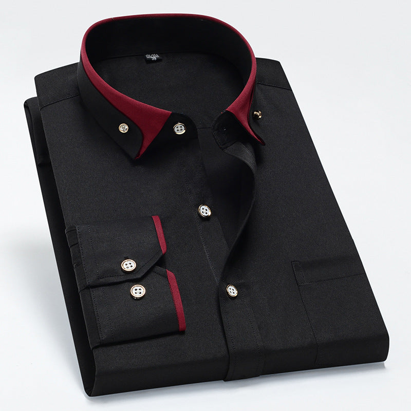 Lisslune | The Refined Shirt with Contrast Collar