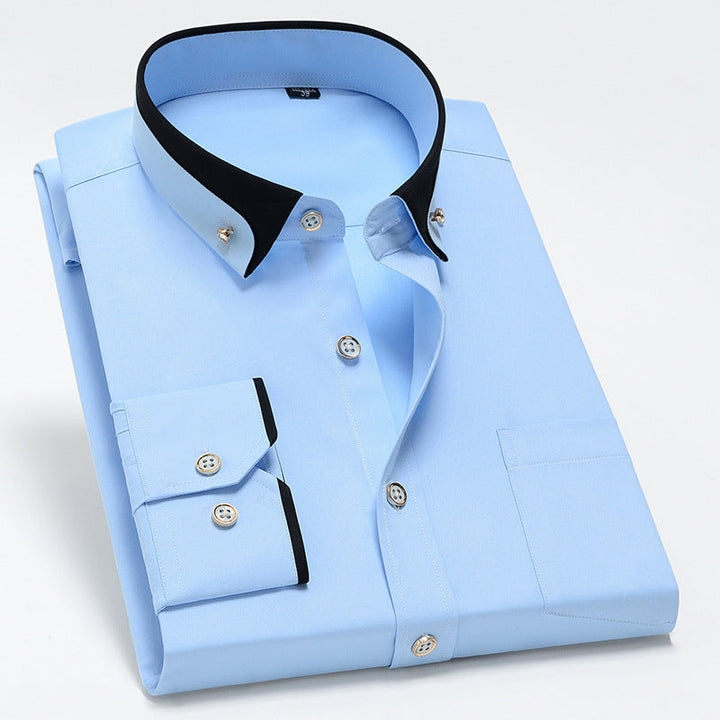Lisslune | The Refined Shirt with Contrast Collar