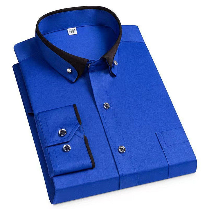Lisslune | The Refined Shirt with Contrast Collar
