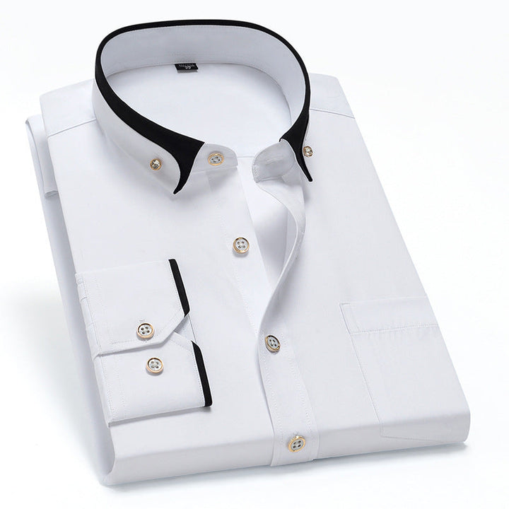 Lisslune | The Refined Shirt with Contrast Collar