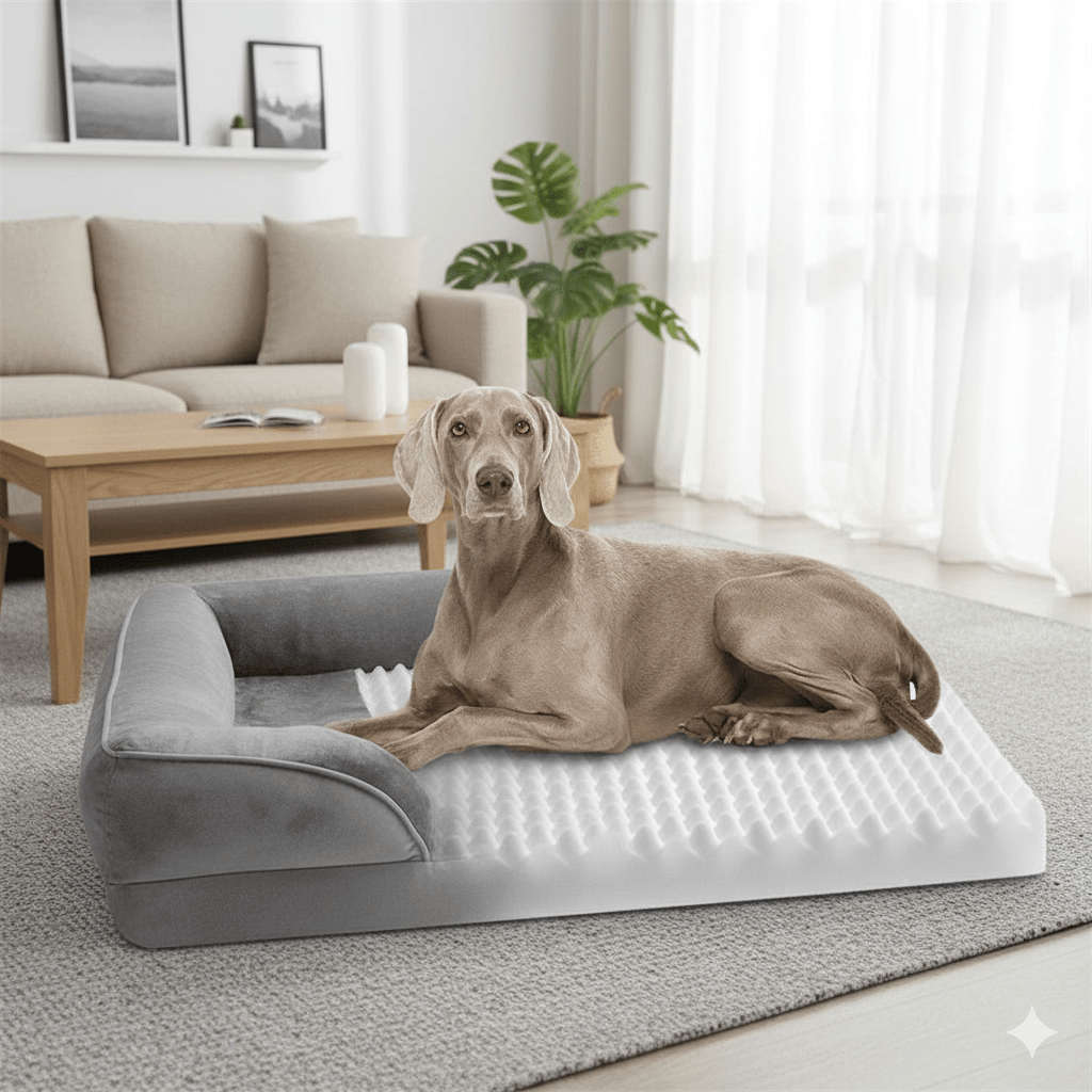 Lisslune | COMFYPAW ORTHOBED – Orthopedic Dog Bed with Joint Relief Foam Mattress