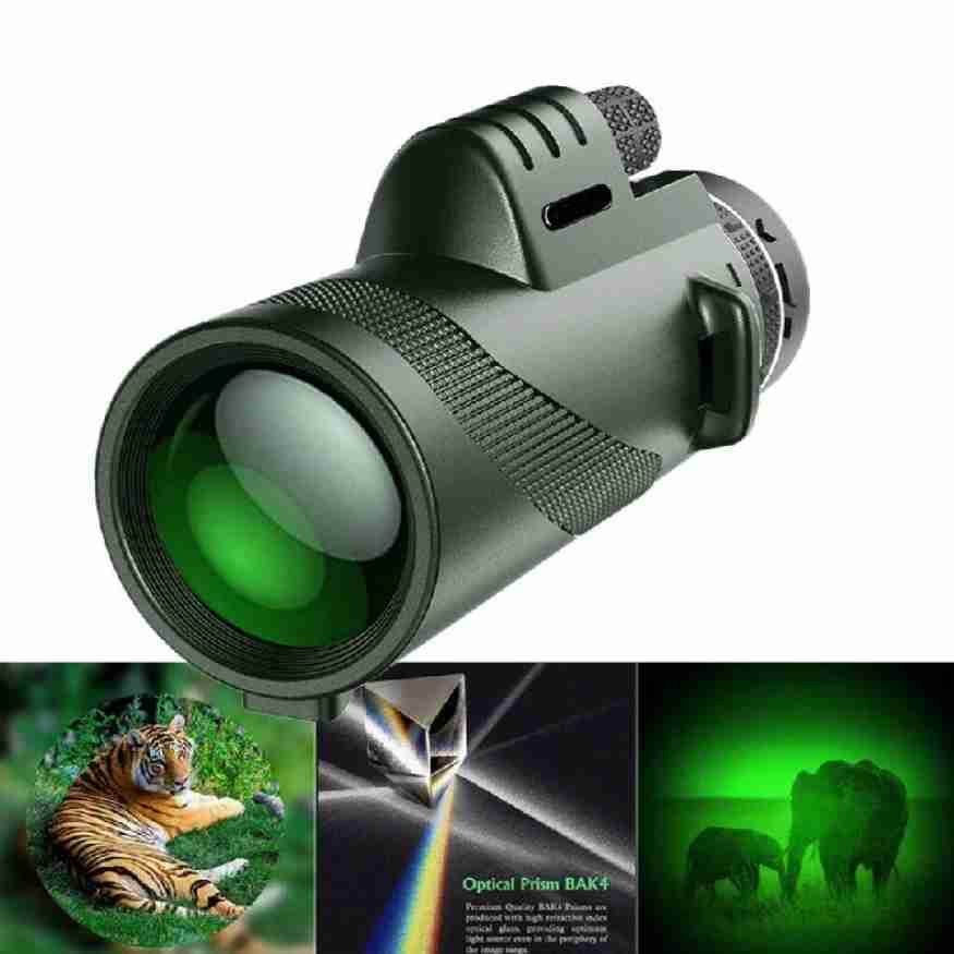 Lisslune | Compact 600x Ultra-Zoom Monocular | HD Lens, Lightweight & Perfect for Hiking, Birdwatching, and Sports Events