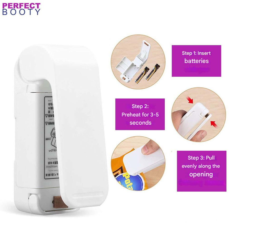 Lisslune | Compact Bag Sealer - FreshLock Sealer