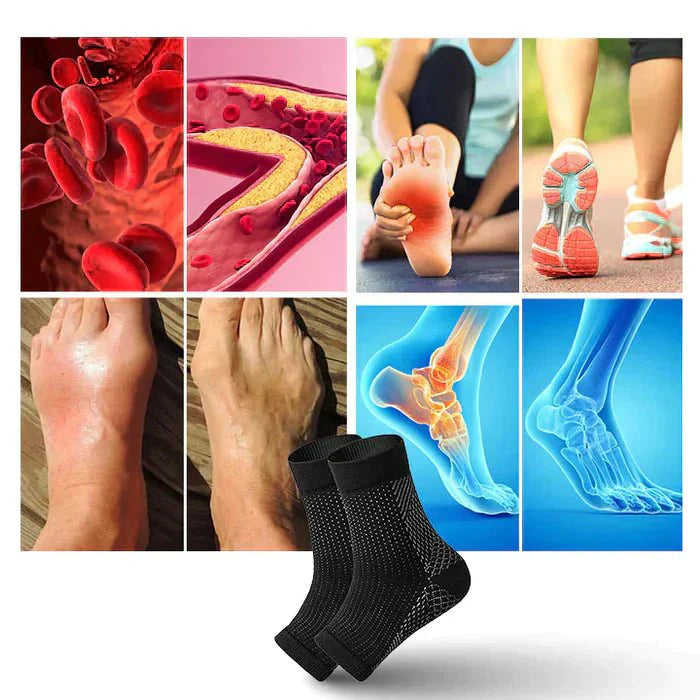 Lisslune | CompressPro Compression Socks – Pain Relief for Feet, Heels & Ankles