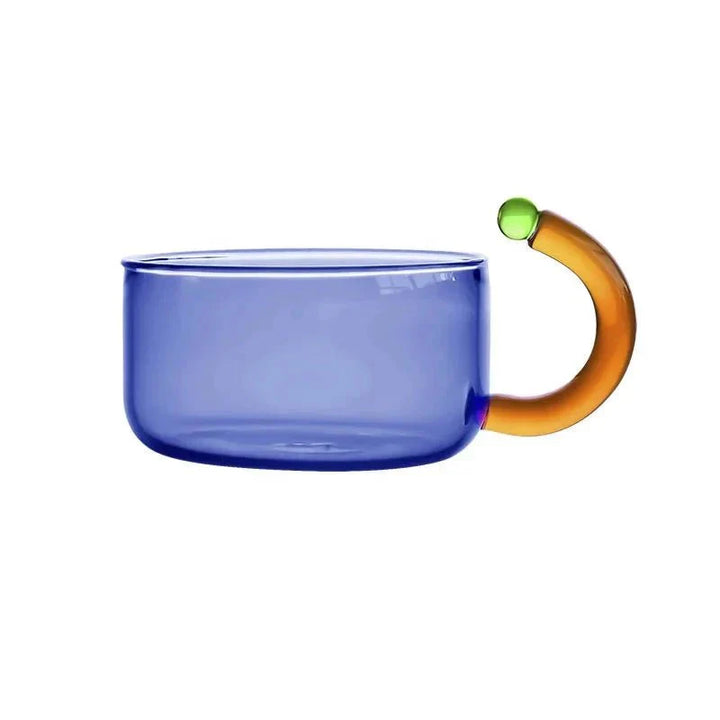 Lisslune | Contrasting Color Translucent Teapot & Cup Set