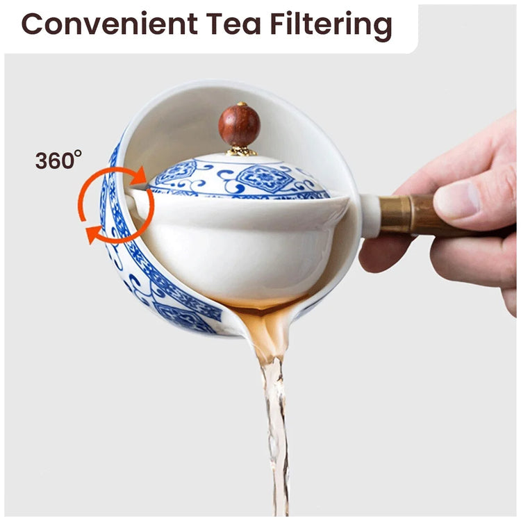Lisslune | Gongfu Tea Set made of porcelain - Timeless elegance, perfect tea