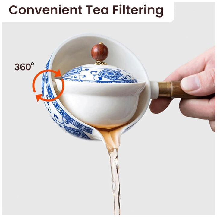 Lisslune | Gongfu Tea Set made of porcelain - Timeless elegance, perfect tea
