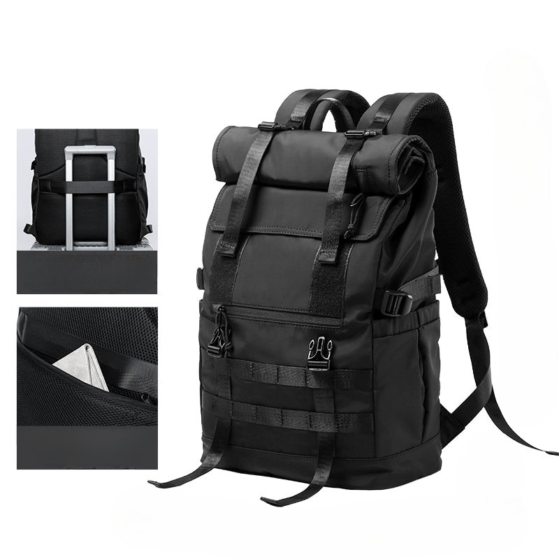Lisslune | Convertible Travel Backpack – 3-in-1 Laptop Bag (17"), Waterproof, Expandable, for Work, Travel & Everyday