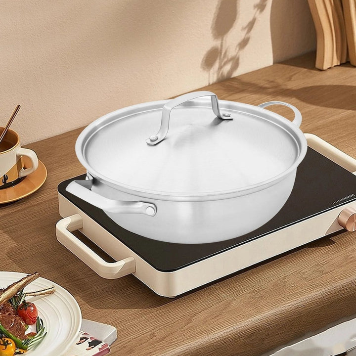 Lisslune | CookSphere – Premium 26 cm Stainless Pot for All Heat Sources