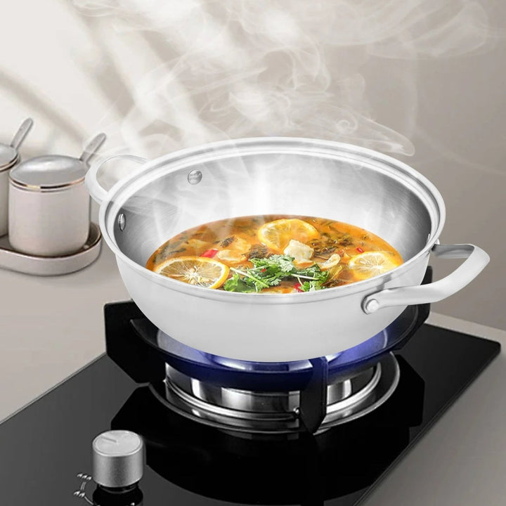 Lisslune | CookSphere – Premium 26 cm Stainless Pot for All Heat Sources