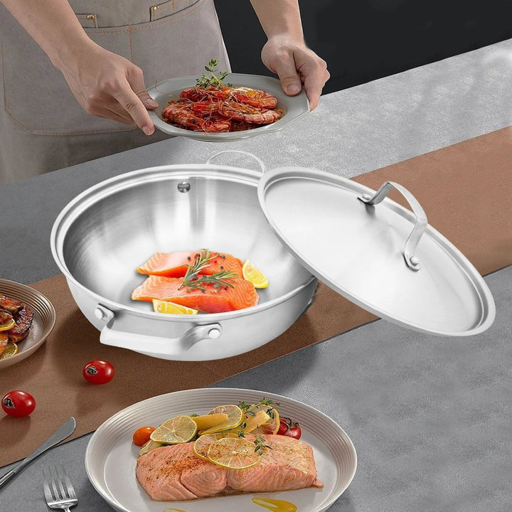 Lisslune | CookSphere – Premium 26 cm Stainless Pot for All Heat Sources