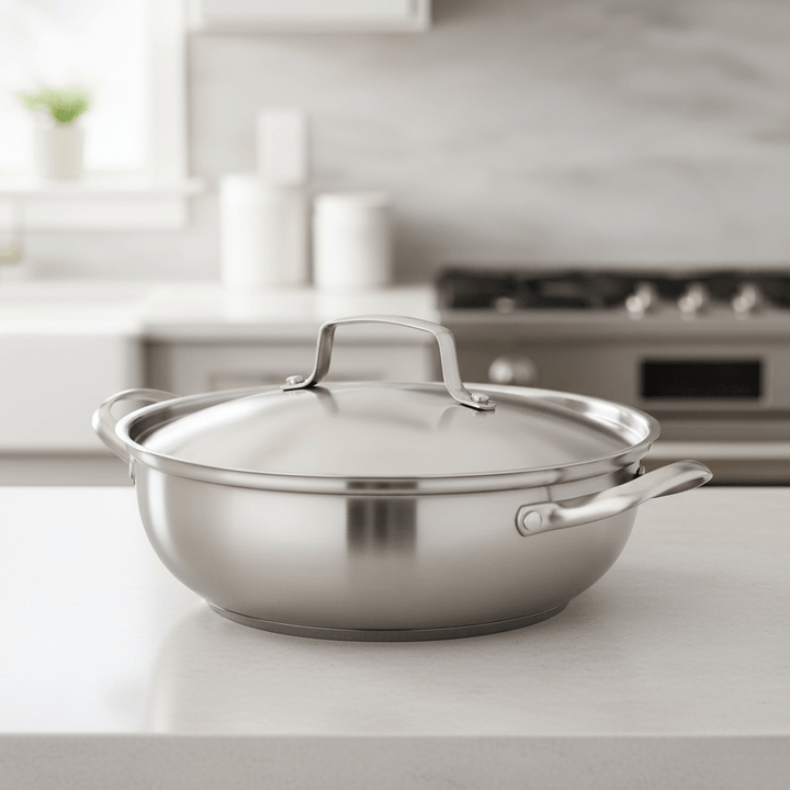 Lisslune | CookSphere – Premium 26 cm Stainless Pot for All Heat Sources