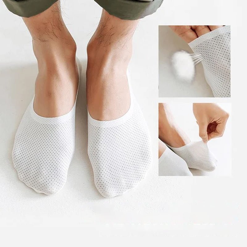 Lisslune | COOLSTEP – Breathable Ice Silk Socks for All-Day Cooling Comfort