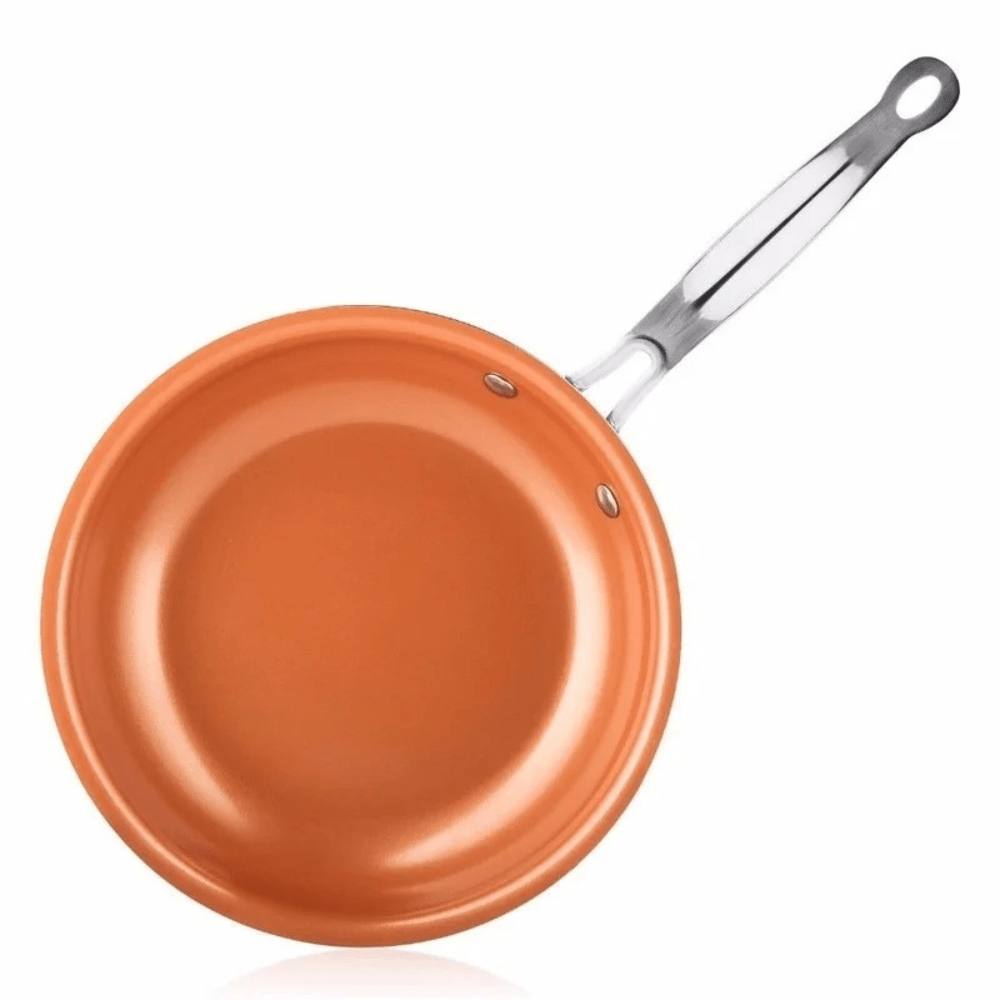 Lisslune | Copper Pan – Professional Non-Stick Pan with Fast Heat Response