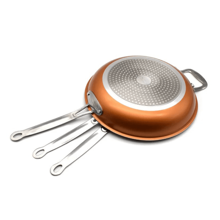 Lisslune | Copper Pan – Professional Non-Stick Pan with Fast Heat Response