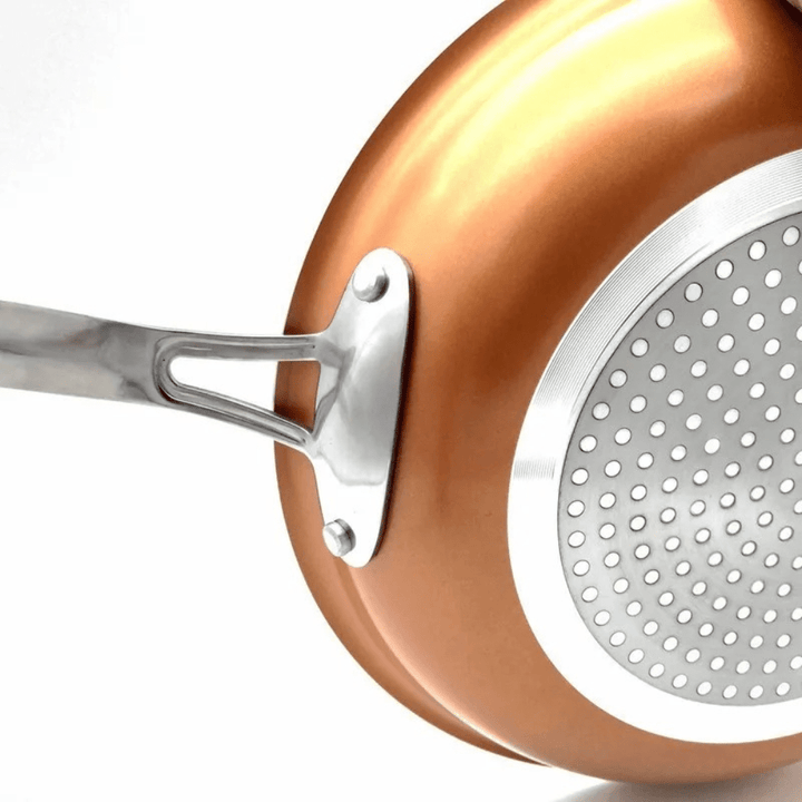 Lisslune | Copper Pan – Professional Non-Stick Pan with Fast Heat Response