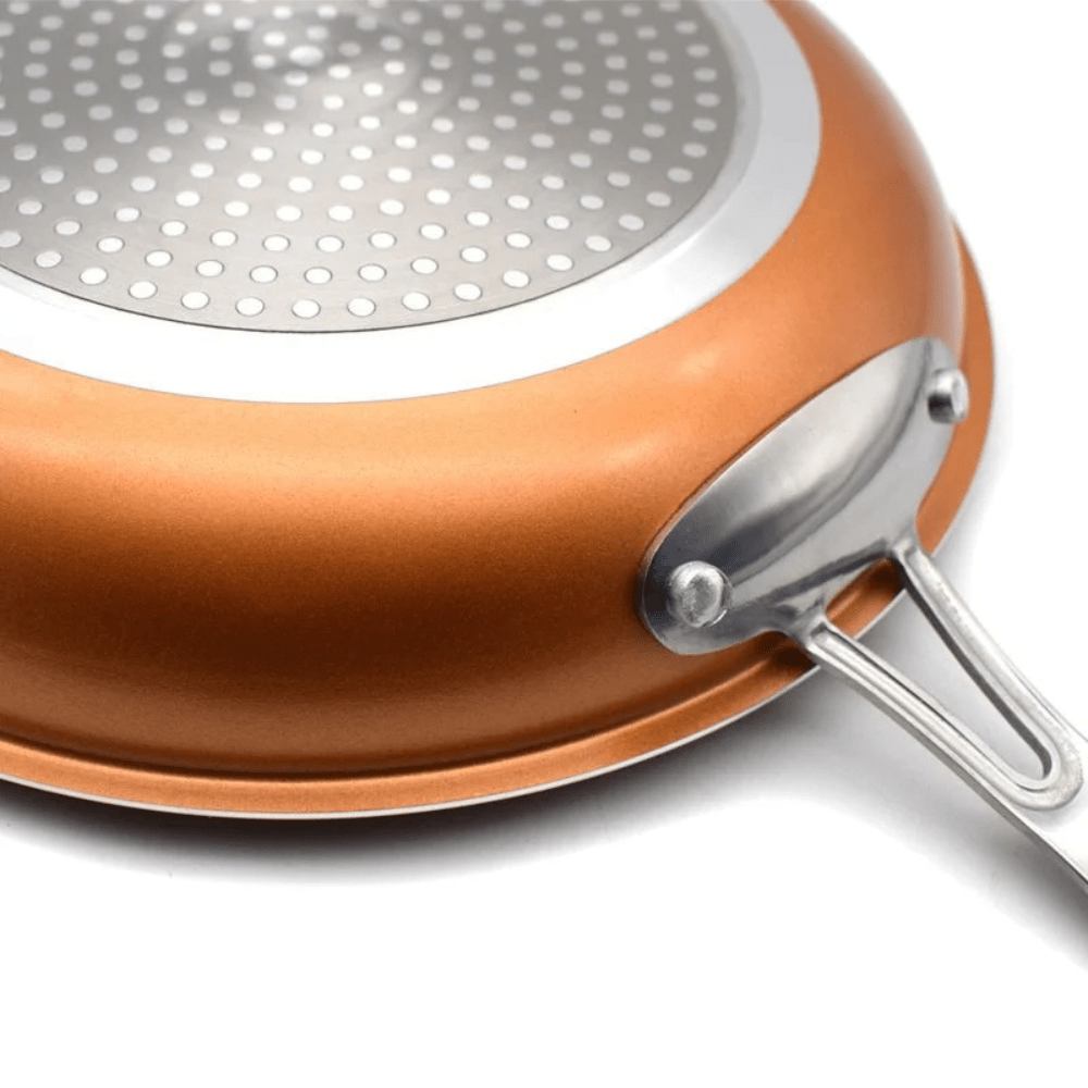Lisslune | Copper Pan – Professional Non-Stick Pan with Fast Heat Response
