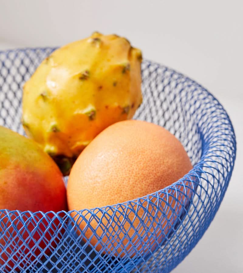 Lisslune | Steel Mesh Fruit Basket with Ventilation for Fresh Storage